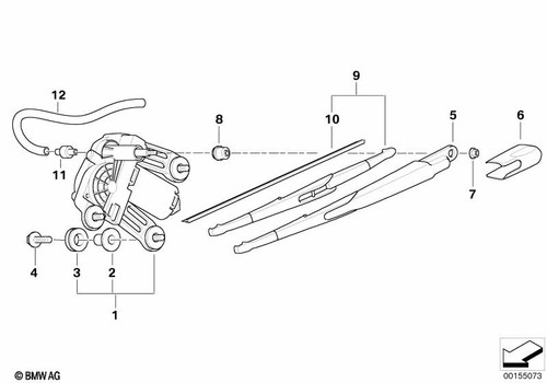 Mini genuine rear window - mini,