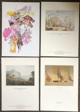 SS CANBERRA Menus x 5, 1990's, P & O Shipping Company, Passenger Ship