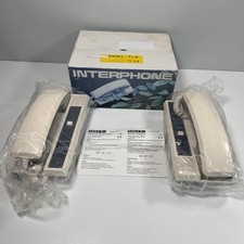 Eagle Interphone T1.2 2 Station Wired Pair  Intercom System New Old Stock Boxed