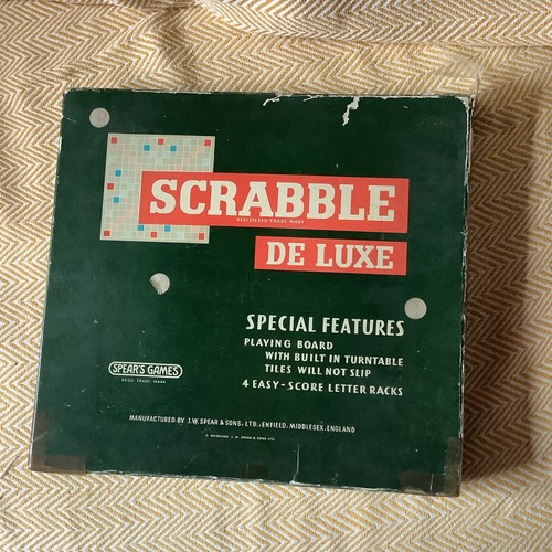 Scrabble luxe version board - scrabble,