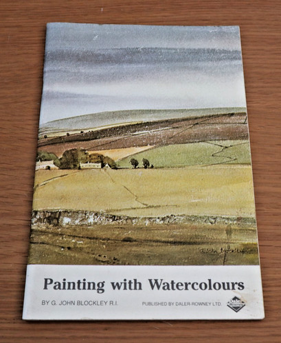Painting with watercolours - painting,