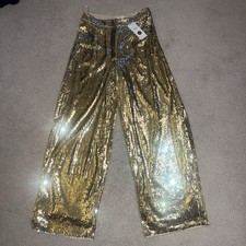 Size 8 Pleat Front Wide Leg