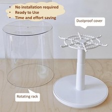 Rotating Clear Display Case