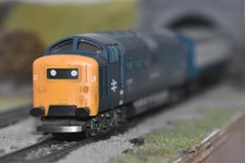 Lima Class 55 Deltic 55022 Royal Scots Grey British Rail Blue vgc OO Gauge Runs