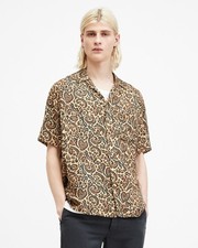 AllSaints Men's Paisley Print