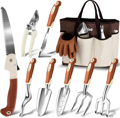 Garden tool set pcs heavy - 10,