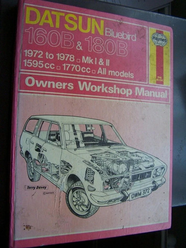Datsun bluebird 160b - datsun, &180b