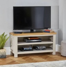 Cotswold Grey Painted Small TV
