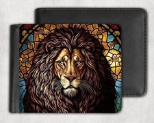 Mens Vegan Lion Design  Unique