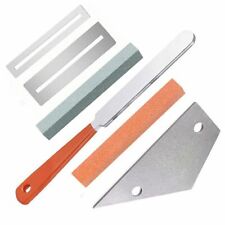 Guitar Fret Crowning File Rocker Luthier Tool Kit 6Pcs/set Fingerboard Protector