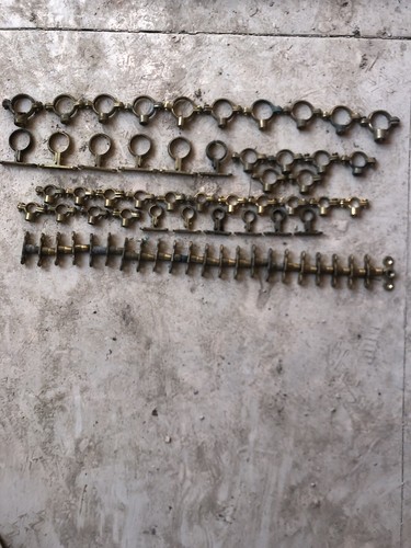 Brass munsen rings school - brass, rings,