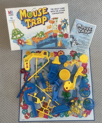 Vintage 1999 mouse trap - mouse, crazy
