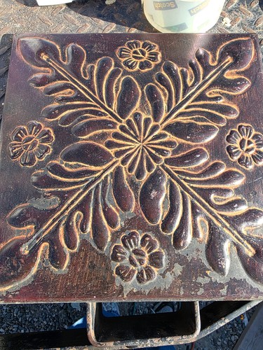 Antique metal tin - antique, ceiling