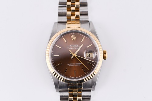 Rolex datejust 16233 yellow - rolex,