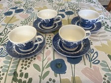Willow Pattern Cup and Saucer