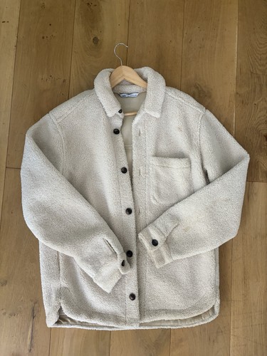 Zara men white - white, wool-style