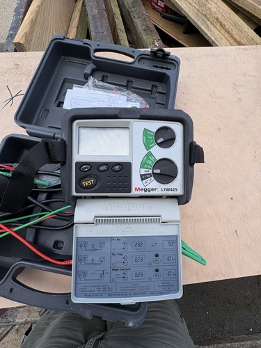 Megger ltw425 earth loop - megger,