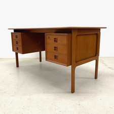 Teak Executive Desk By Arne Vodder For Brouer, 1960s.