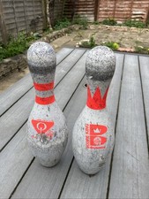 Used Pair Of Bowling Pins