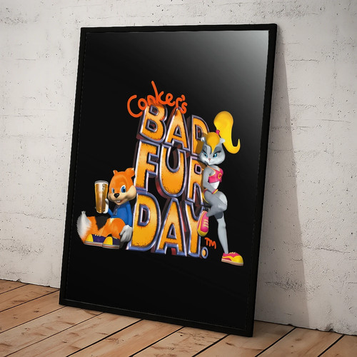 Games framed poster art - games, a4