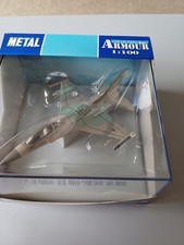 Armour Metal Diecast 1:100 Art 5012 F16 Fighting Falcon US Navy Top Gun Agressor