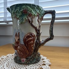 Vintage Wade England Large Squirrel Woodland Scene Marked 154