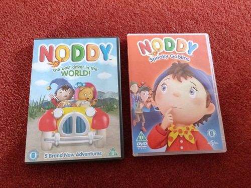 Noddy dvds spooky goblins - x2,