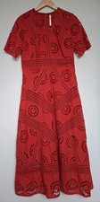 Asos Red Premium midi dress