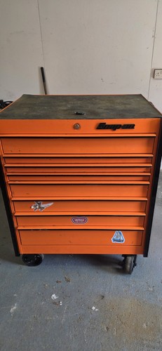 Orange snap toolbox - orange, snap-on