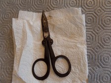 Antique folding scissors early - antique,