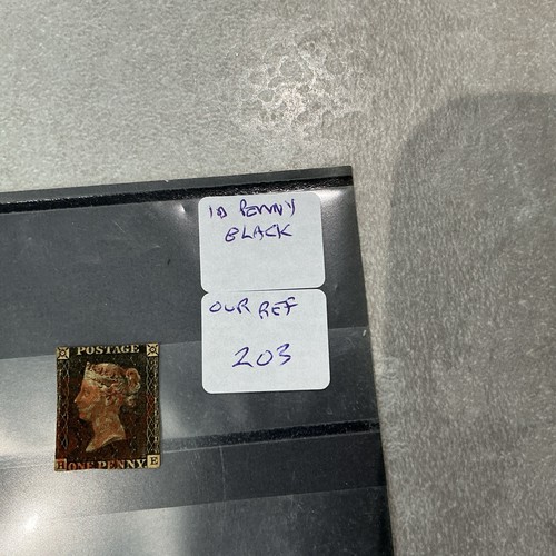 Great britain penny black - 1d,