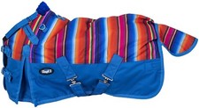 Miniature Horse Heavy Winter Turnout Blanket - 1200D - 36"-51" - Serape Print