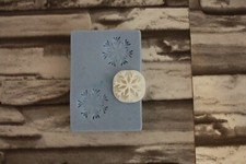 Small snowflake soap stamp