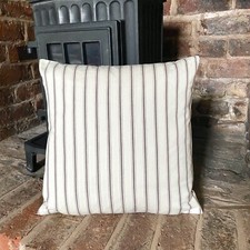 656. Handmade BROWN TICKING