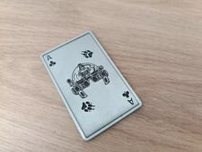 SPECIAL OPERATIONS FORCES CARD -UKRAINIAN MILITARY TOKEN CHALLENGE COIN WEREWOLF