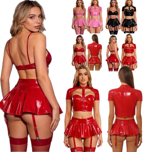 Womens wet look - womens,
