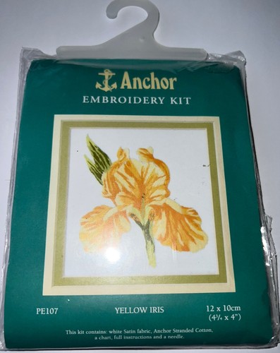 Anchor yellow iris - “yellow, iris”