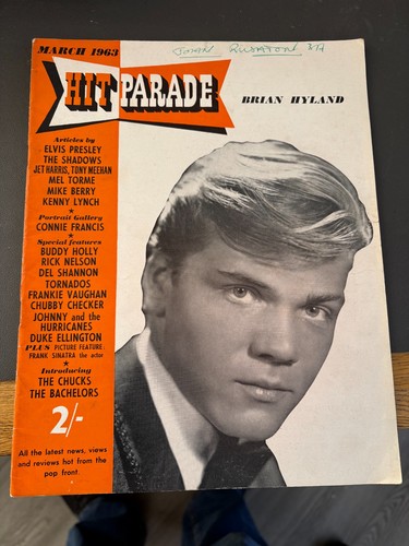 Hit parade magazine - magazine, 1963