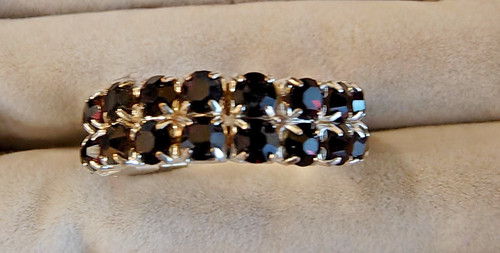 Silver tone metal - tone, line
