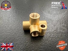 3/8" UNF Female Brass Union