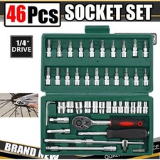 46Pcs Socket Set Ratchet Torx
