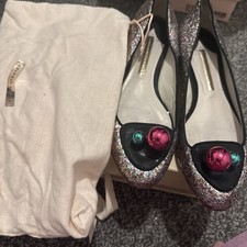 Sophia Webster Glitter Flat