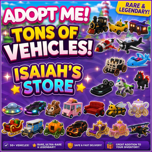 Vehicles seller adopt - ✨vehicles,