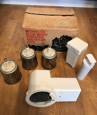BOXED VINTAGE KENWOOD SLOW SPEED SHREDDER/SLICER - A728