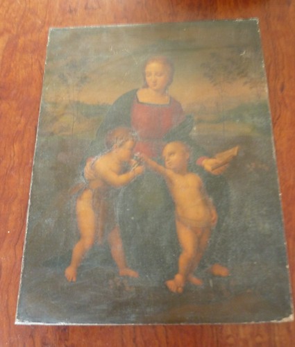 After raphael 18thc - raphael, oil