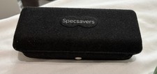 Specsavers Unisex Black Soft Fabric Glasses Case With Cloth