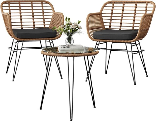 Table piece rattan garden - rattan,