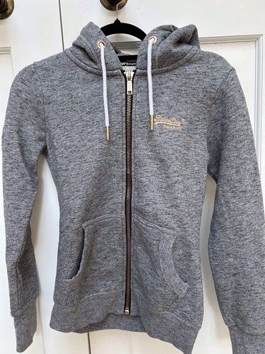 Superdry orange label grey - orange,