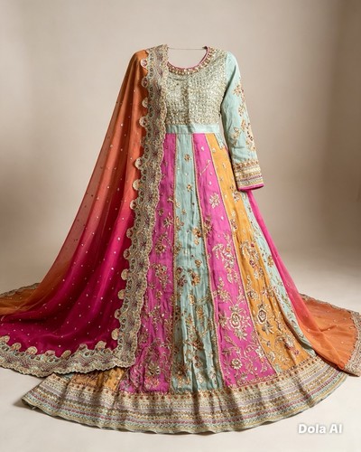 Indian pakistani asian lengha - indian,