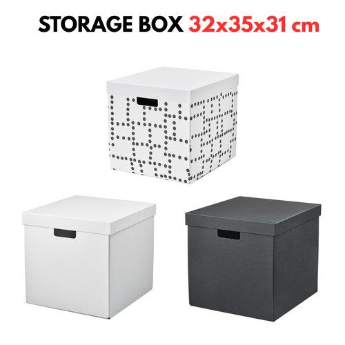 Ikea storage box with lid - with,